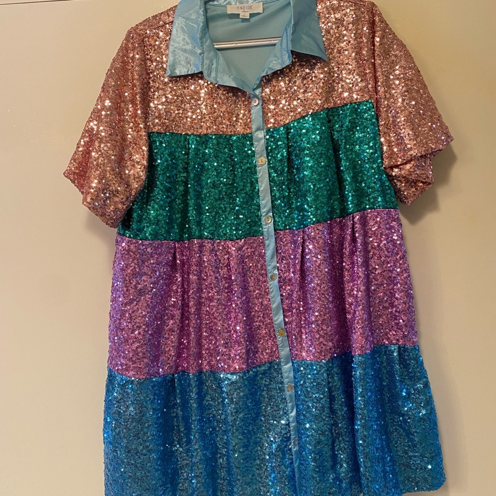 Sparkles Dress by Peach Love